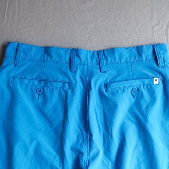 Hurley flat front shorts men's size 32 blue colour - Picture 4 of 12